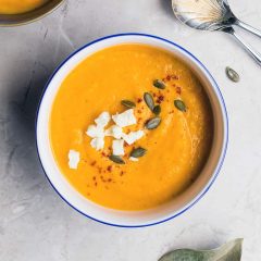 Creamde Verduras con queso Madre Tierra en Toledo